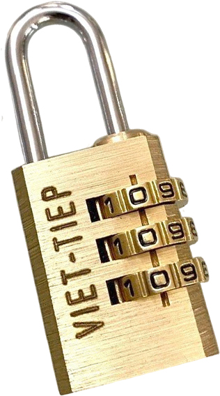 Khóa treo số xoay 13101