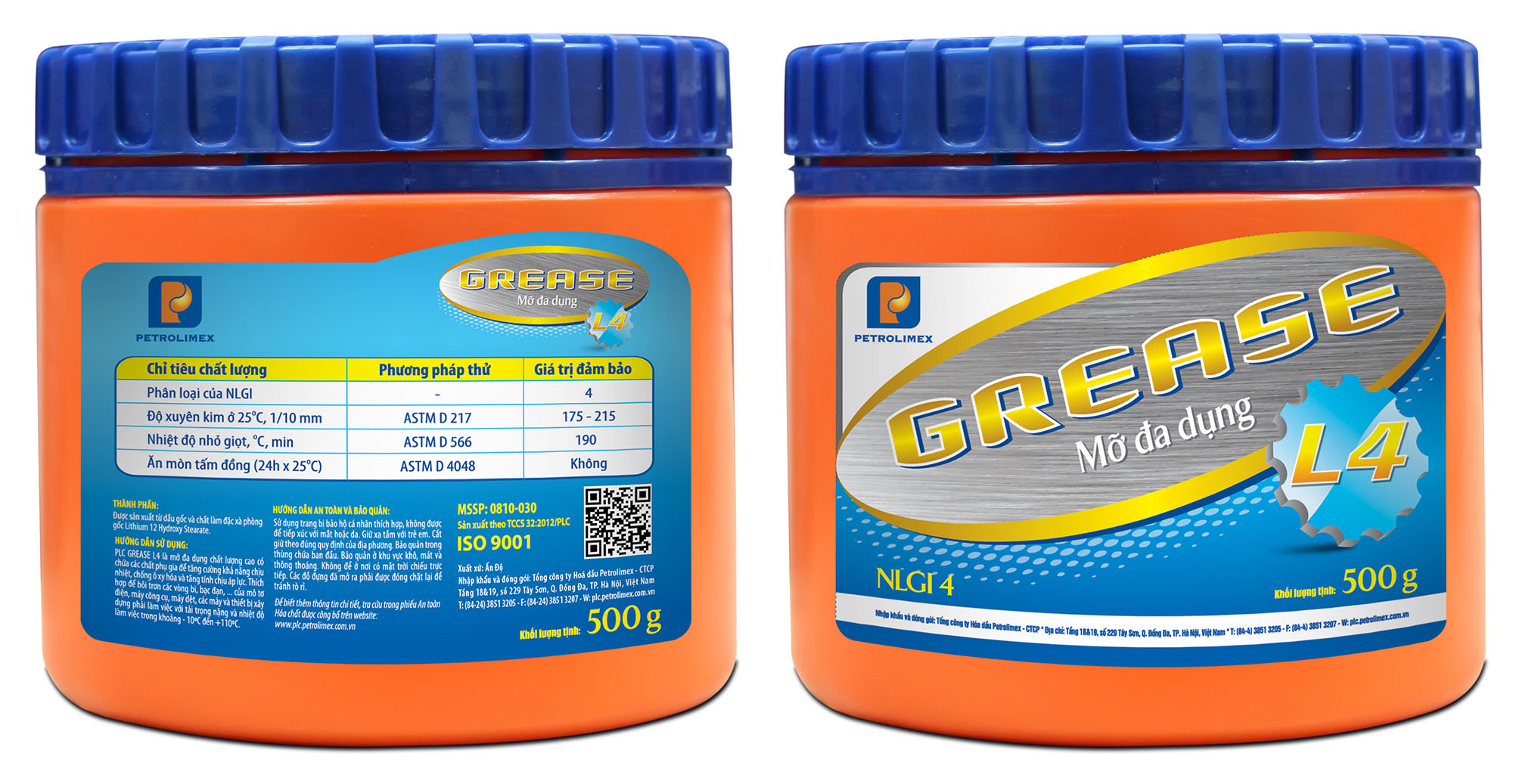 GREASE L4 - Hộp 0.5KG