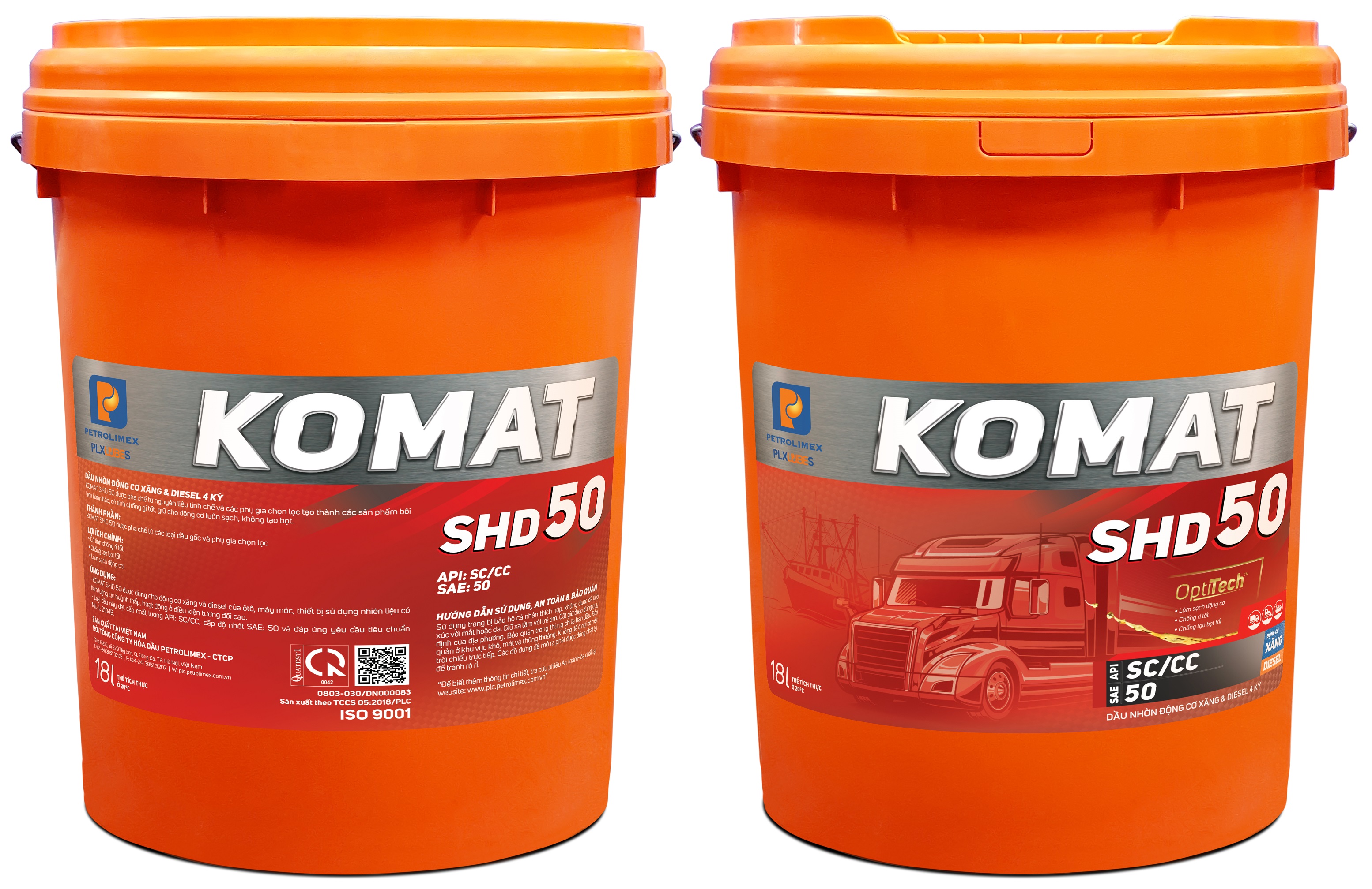 KOMAT SHD 50 - Xô 18L