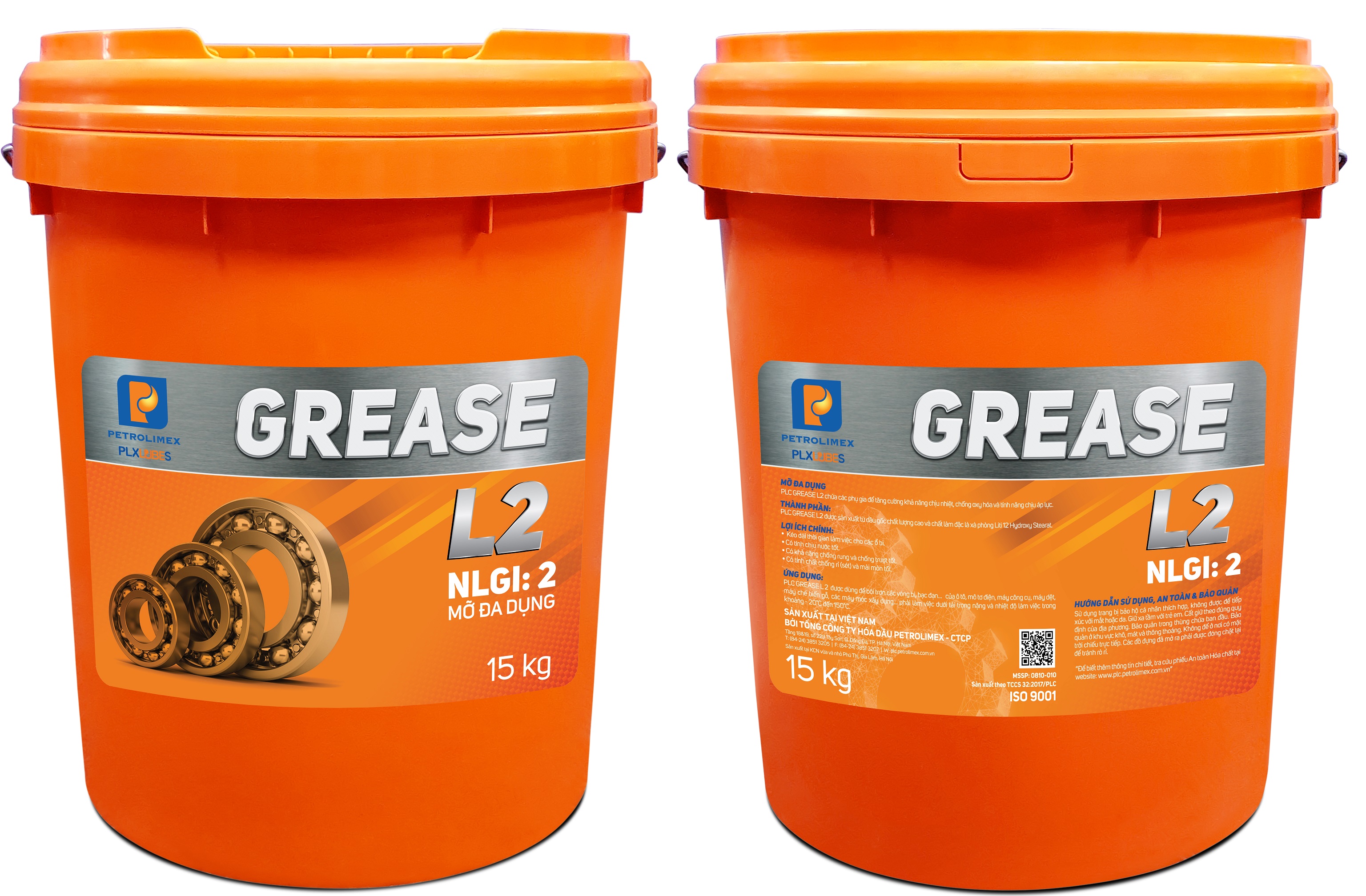 GREASE L2 - Xô 15KG